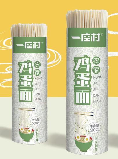 一座村鸡蛋面 500g 商品图0