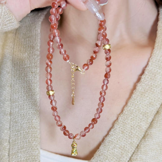 南红手串项链耳饰爆款合集 新年新春喜庆国色南红玛瑙饰品 商品图14