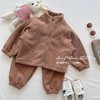 【摇粒绒＋加绒保暖套装】童星圆童装 女童套装秋冬款2025新款小女孩摇粒绒上衣儿童加绒保暖 商品缩略图10