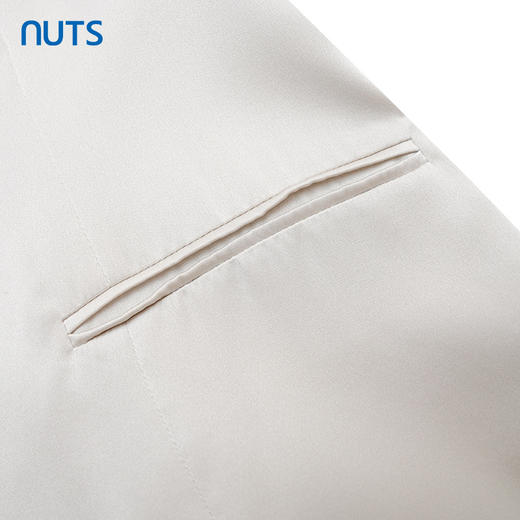 NUTS商场同款春秋纯色时尚通勤气质宽松OL西装外套女331042181 商品图3