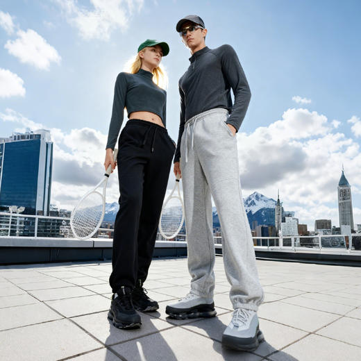 【外层纯棉挺括 内层绒面锁温】素湃气凝胶抗寒卫裤A3508  气凝胶局部强化保暖 守护易寒部位 商品图4