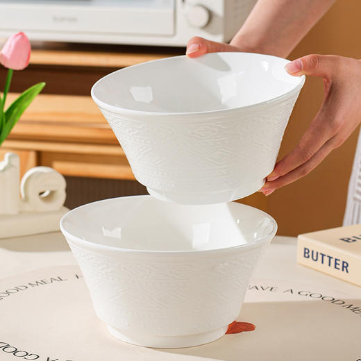 Trees&wind雕中古法盘釉下彩系列|餐桌C位就属它！可进微波/消毒柜/洗碗机 商品图1