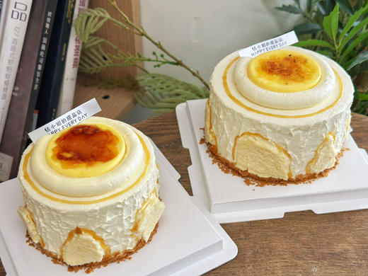 初秋的焦糖烤布雷奶皮子蛋糕 商品图3