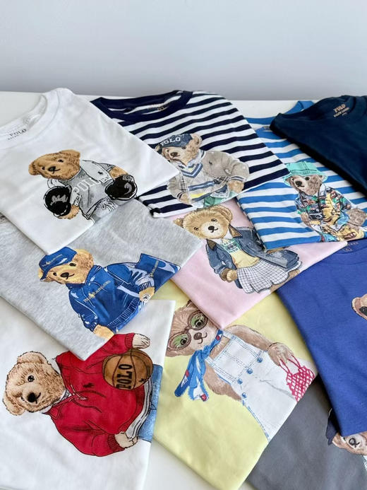 【25年新品团购】RL拉芙长袖T恤 2-12岁童装长袖 T恤 杂款不挑色 选男童或女童 随机搭配3件发货 商品图5