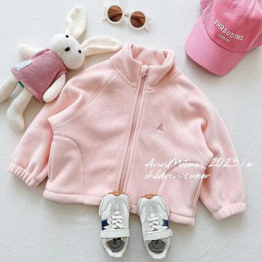 【摇粒绒＋加绒保暖套装】童星圆童装 女童套装秋冬款2025新款小女孩摇粒绒上衣儿童加绒保暖 商品图13