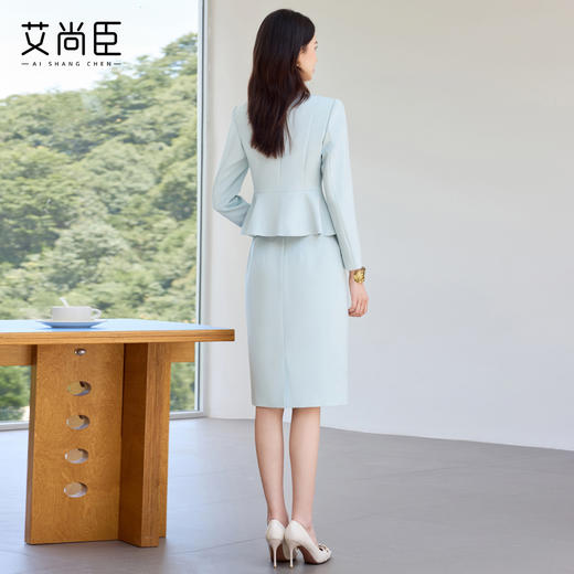 艾尚臣新款西装套装时尚气质职业装正式场合修身显瘦工作服两件套 商品图4