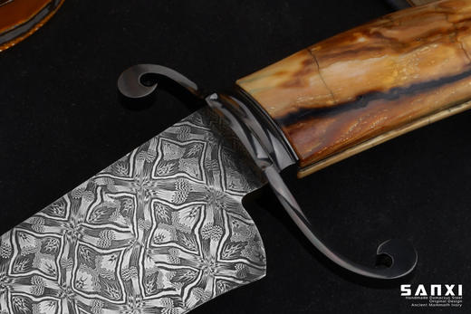 三希堂  现代刀系列  利维坦博弈 未开刃 商品图4