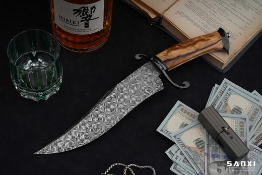 三希堂  现代刀系列  利维坦博弈 未开刃 商品图1