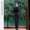 FUYAO扶摇 短款西装两件套女2025新款高级感黑色小西服时尚套装秋 商品缩略图2