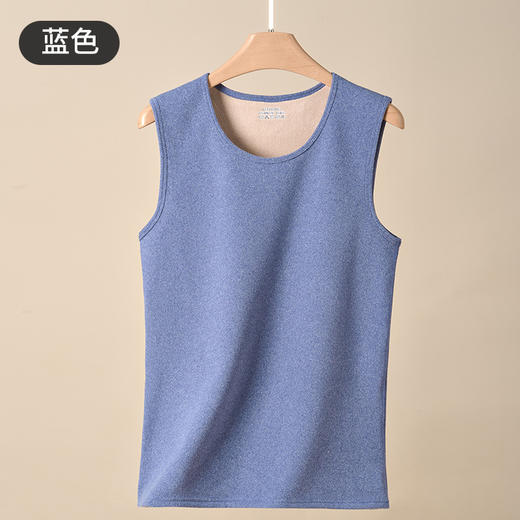 【加厚升级&加倍温暖】奥粒绒男士保暖背心 加绒加厚秋冬打底衫 青年坎肩马甲 无袖上衣防寒 商品图7