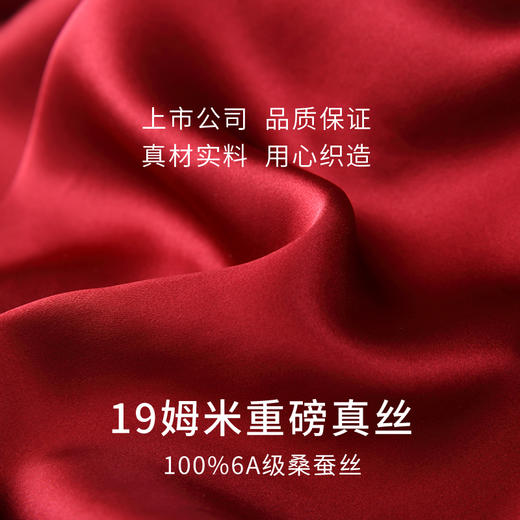 金三塔重磅真丝睡衣女长袖两件套100%桑蚕丝宽松可外穿丝绸家居服基础套装   YSF9B212/YSMAA201（限价款） 商品图4
