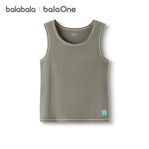 巴拉巴拉balaOne儿童内衣背心男女童新款童装2025秋冬磨毛随心裁 商品图4