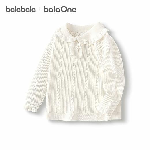 巴拉巴拉balaOne童装宝宝毛衣2025新款冬装婴儿针织衫女童毛衫萌 商品图4