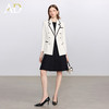 AD2025新款西装套装女春秋高级感气质名媛西服外套高端百褶连衣裙 商品缩略图1