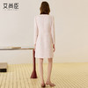 艾尚臣小香风气质连衣裙女2025秋冬新款圆领优雅修身显瘦通勤裙子 商品缩略图4