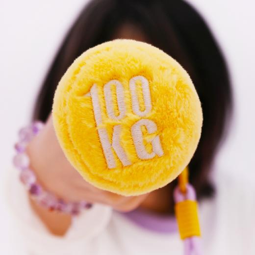 SUPERMONKEY×NotToday 联名哑铃毛绒挂件 商品图4