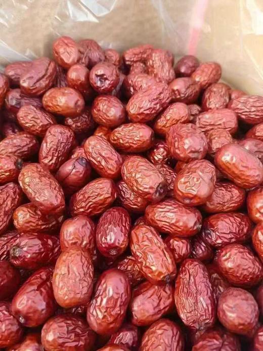【养生系列】兵团红新疆珍珠红枣 色泽鲜亮 果肉肥厚 生产日期日在大件外包装 发货的红枣内袋无日期 介意慎拍哦 商品图7