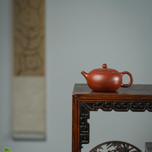 龙德堂陶艺 汤宣武制《榴花仙子》原矿金砂大红袍 200cc 库存请咨询客服 商品图0