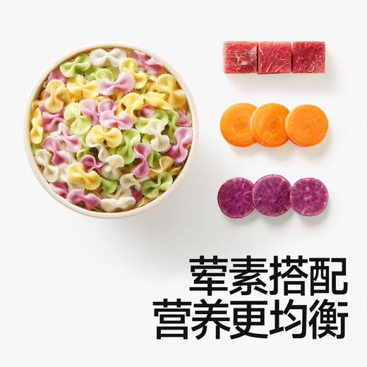 【99元任选7件】婴幼儿多彩谷蔬蝴蝶面120g，叠加店铺满赠，不叠加店铺满减和会员折扣 商品图5
