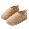 雀说 包跟棉拖鞋女冬季外穿防水加绒厚底室内棉鞋3368 商品缩略图4