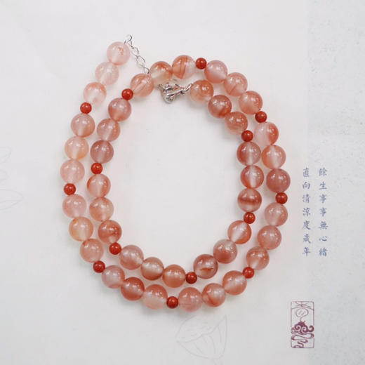 南红手串项链耳饰爆款合集 新年新春喜庆国色南红玛瑙饰品 商品图12