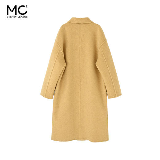 女装翻领双面穿羊毛双面呢大衣-879F5242002 商品图4