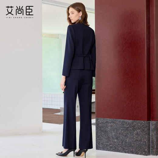 艾尚臣西装套装女时尚秋季气质通勤西服正装小众设计感优雅工作服 商品图4