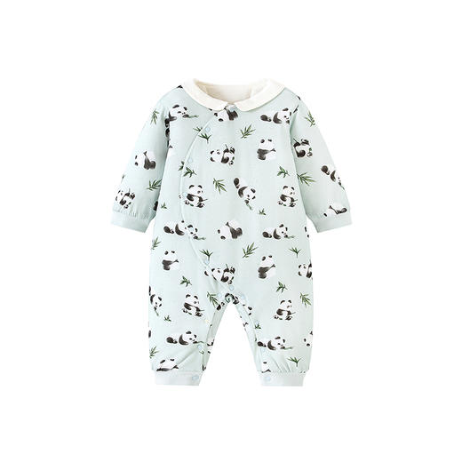 【5A抑菌】迷你巴拉婴儿衣服男女宝宝透湿发热保暖柔软连体衣 商品图4