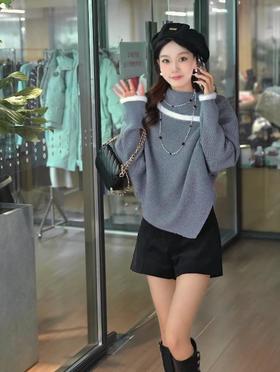 宽松休闲蝙蝠衫~