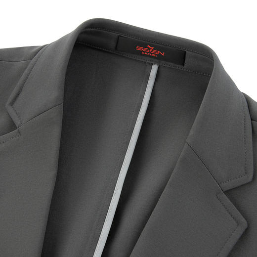 【无里单西】柒牌男装平驳领2026秋冬气质挺括利落抗皱西服外套男131C70010 商品图2