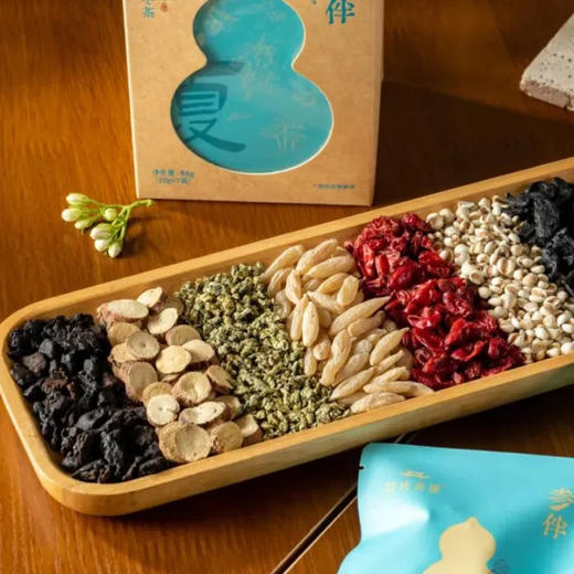 「女神节限定」元气打工茶套组|春茶+夏茶+秋茶+冬茶|限100份|开成X菜菜|全家福茶包 商品图4