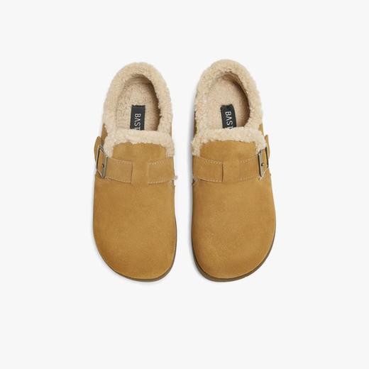 【云粉节】BF楼百思图2025冬季新款勃肯鞋休闲加绒女单鞋D3565DM5 吊牌价799.现价299 商品图1