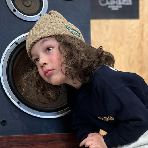 日本GC童装 Groovycolors 品牌标识针织帽 商品图3