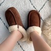 100%羊毛【澳洲品牌】EVERAU女士羊毛浅口舒适平底一脚蹬毛毛鞋  A-5560 商品缩略图6