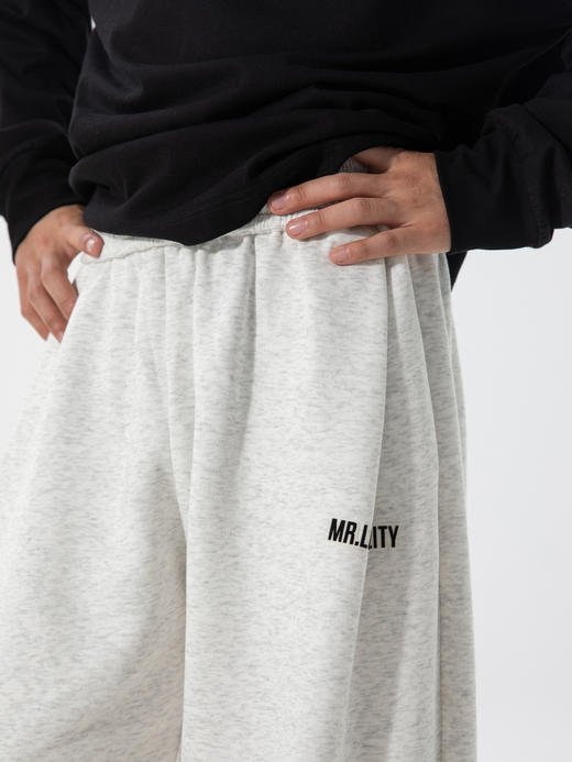 【YW】无忧购束脚卫裤男秋冬款重磅质感运动休闲裤立体打褶长裤MK2464（截单后7天发货) 商品图2