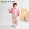巴拉巴拉balaOne婴儿连体衣秋冬宝宝外出抱衣爬服2025新款绒感萌 商品缩略图1