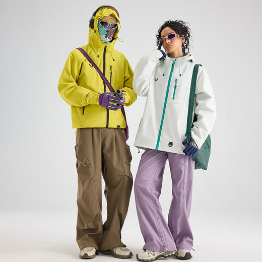 【三防黑科技】户外山野撞色三合一冲锋衣 防风御寒 保暖舒适 挺阔有型 防刮耐磨 商品图2