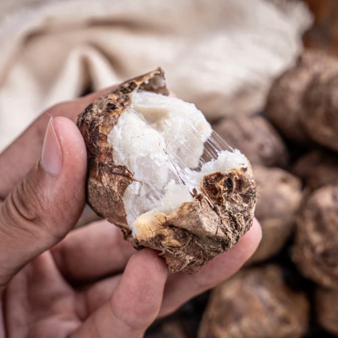 【京东快递】山东奶香小芋头 软糯香甜 芋香四溢 还会拉丝 伴着淡淡的奶香 舌尖一抿即化- BQM