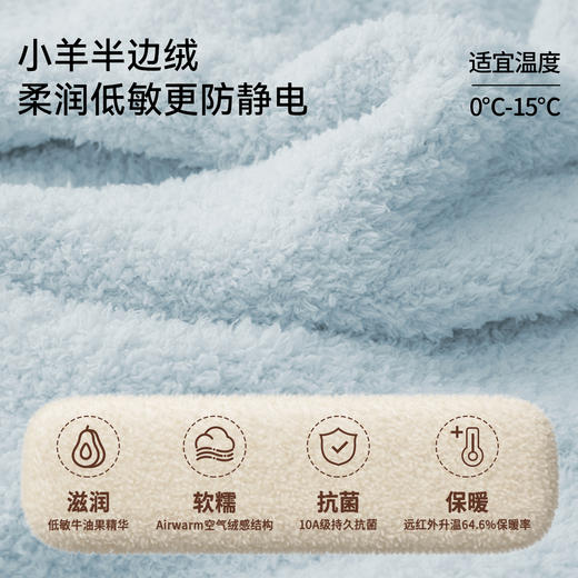 【宝宝服饰】EMXEE嫚熙婴童幸运鹅半边绒连身衣 商品图3