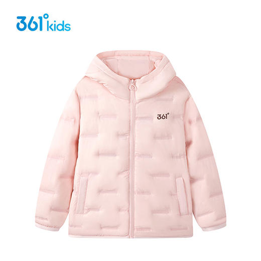 361女童轻薄羽绒服新品2025冬连帽保暖外套学生运动外衣K62549904-2 商品图0