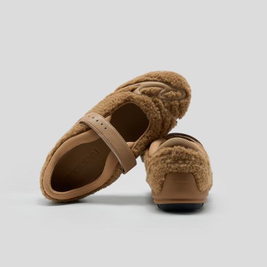 GOODBAI 毛绒流浪玛丽珍鞋秋冬新款轻便休闲鞋 商品图4