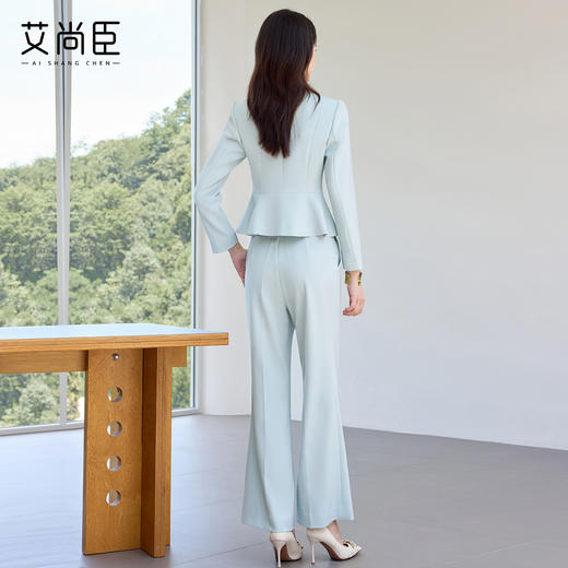 艾尚臣2025新款高级感西装套装气质优雅时尚两件套正式场合职业装 商品图4