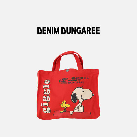 日本DD童装 DENIM DUNGAREE 史努比手提包 商品图0