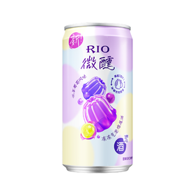 RIO锐澳 微醺冰萃葡萄风味果冻鸡尾酒 250ml/罐