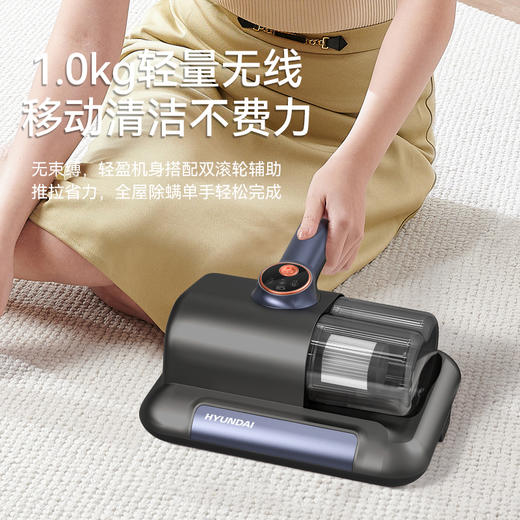 HYUNDAI除螨仪HC-15冷蓝色+2滤芯 商品图3