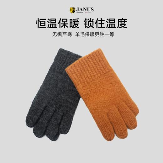 【2025新色】JANUS儿童羊毛五指/连指手套 商品图1