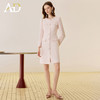 AD法式小香风圆领连衣裙女2025新款气质优雅通勤裙职场面试工作服 商品缩略图3