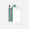 北京仓｜La Coque Française-Coque-绿色 紫色 条纹 手机壳［法国设计师］ 商品缩略图1