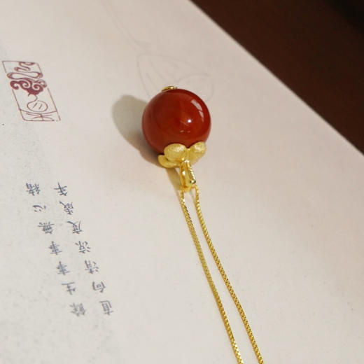 南红手串项链耳饰爆款合集 新年新春喜庆国色南红玛瑙饰品 商品图9
