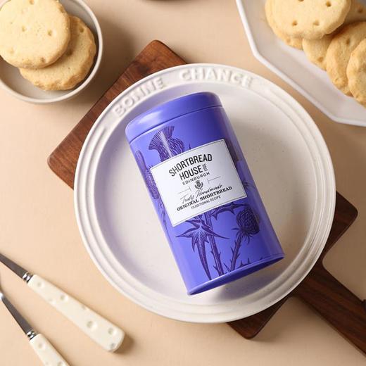 爱丁博格饼屋 原味曲奇铁罐140g（新老包装随机） 商品图1